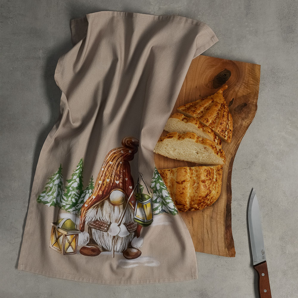 PROVANCE Фелиз Полотенце кухонное, 100% хлопок, 40х60см, натуральный, арт.№ 492-234