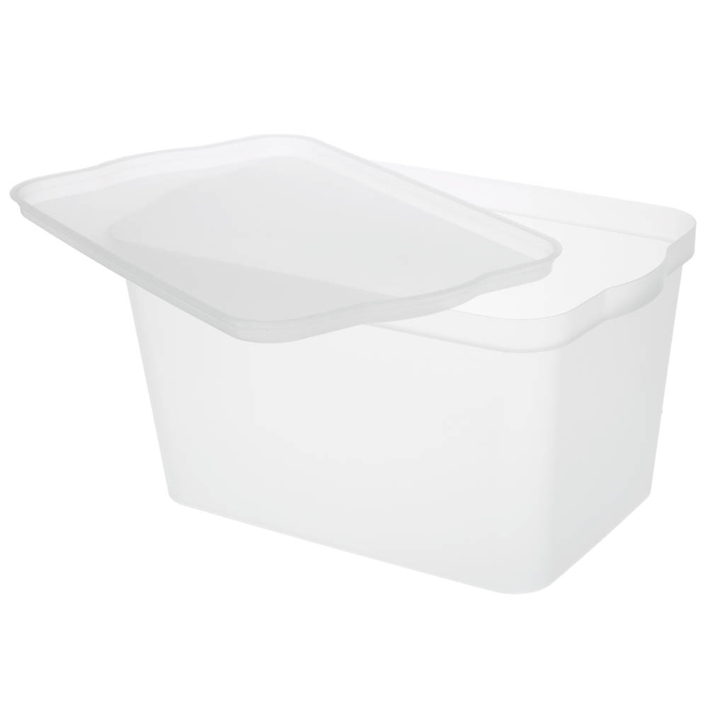 Ящик для хранения Keeplex Trendy 24 л 45,2х29,8х24,4 см, пластик, матовый кристалл, арт.№ 457-034