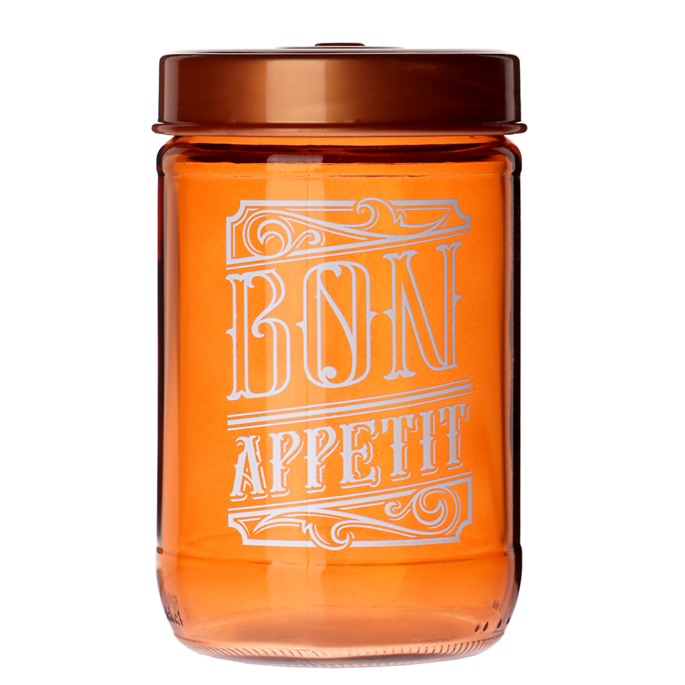 HEREVIN Охра Банка для сыпучих продуктов, стекло, 660мл, 172441-825, арт.№ 828-305