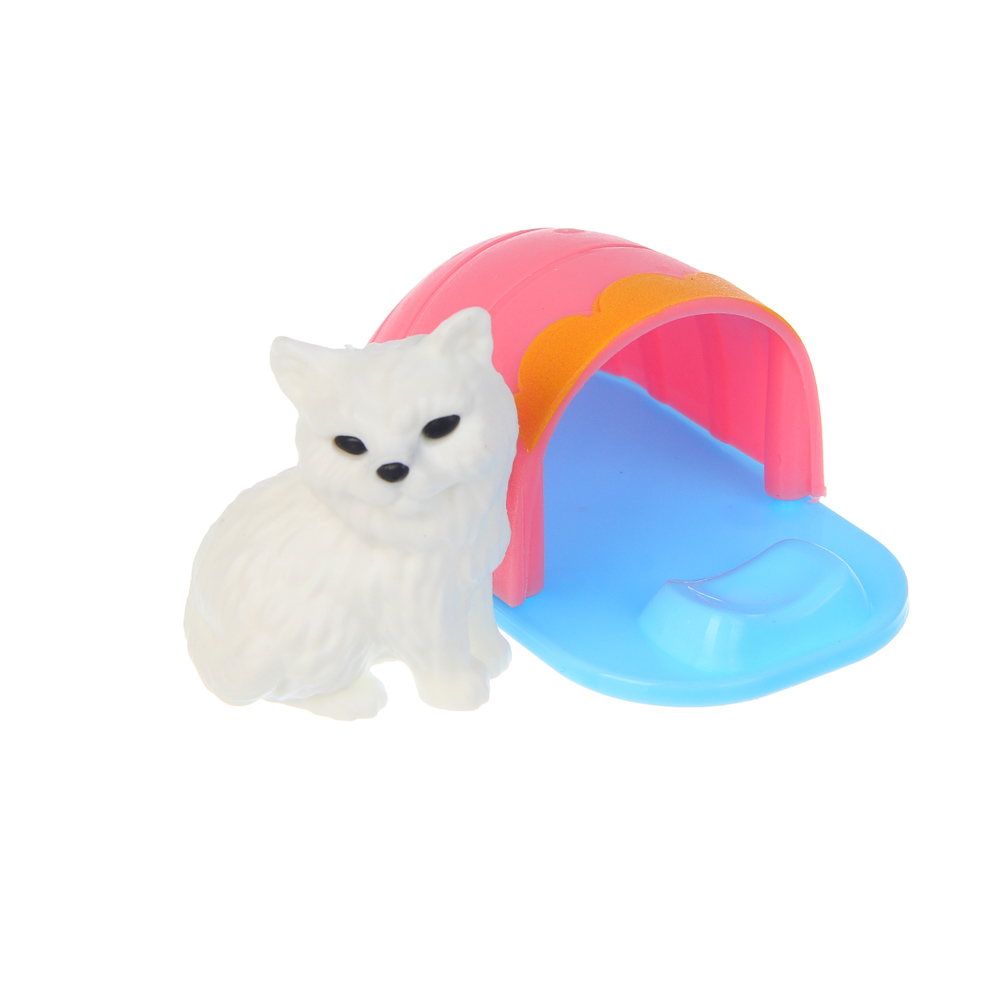 Игровой набор Счастливая семья собачек, ABS, PP, тм ИГРОЛЕНД, 3+, арт.№ 294-266