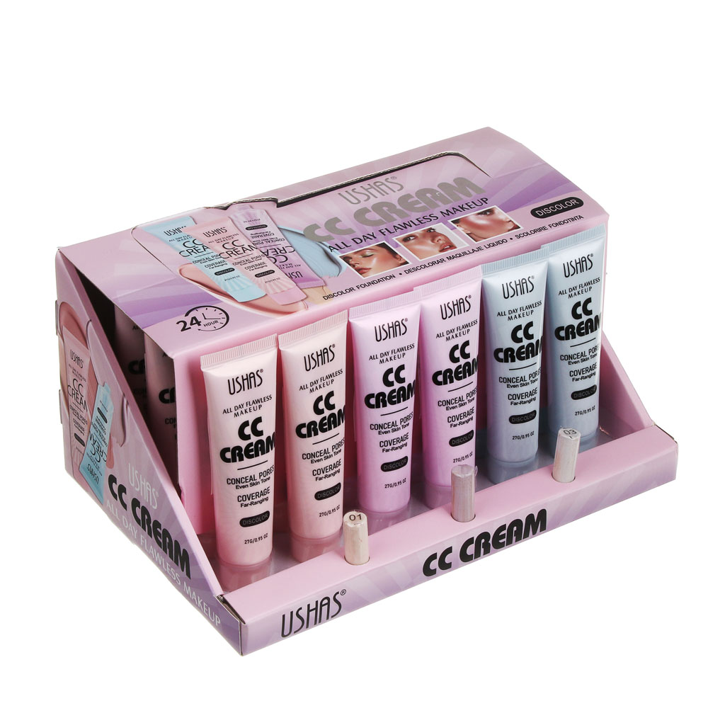 CC крем для всех типов кожи, тм USHAS, 27г, арт.№ 022-251