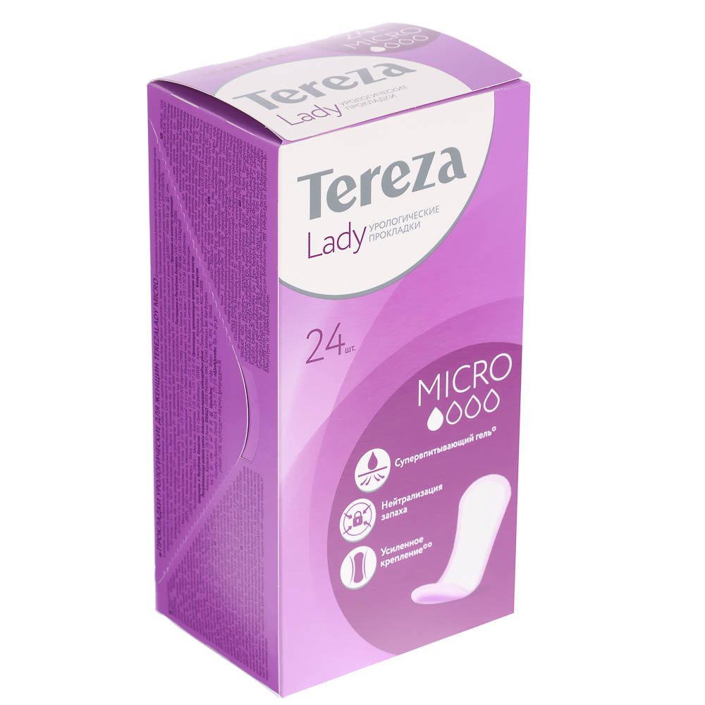 Прокладки урологические TerezaLady Micro, 24шт, арт.№ 911-045