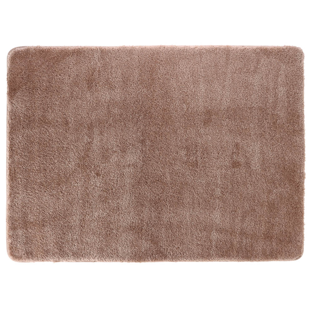 Коврик для ванной комнаты тм VETTA Сенса, рашель 700г/м2, 60x80 см, ТПР основа, 2 цвета, арт.№ 462-852