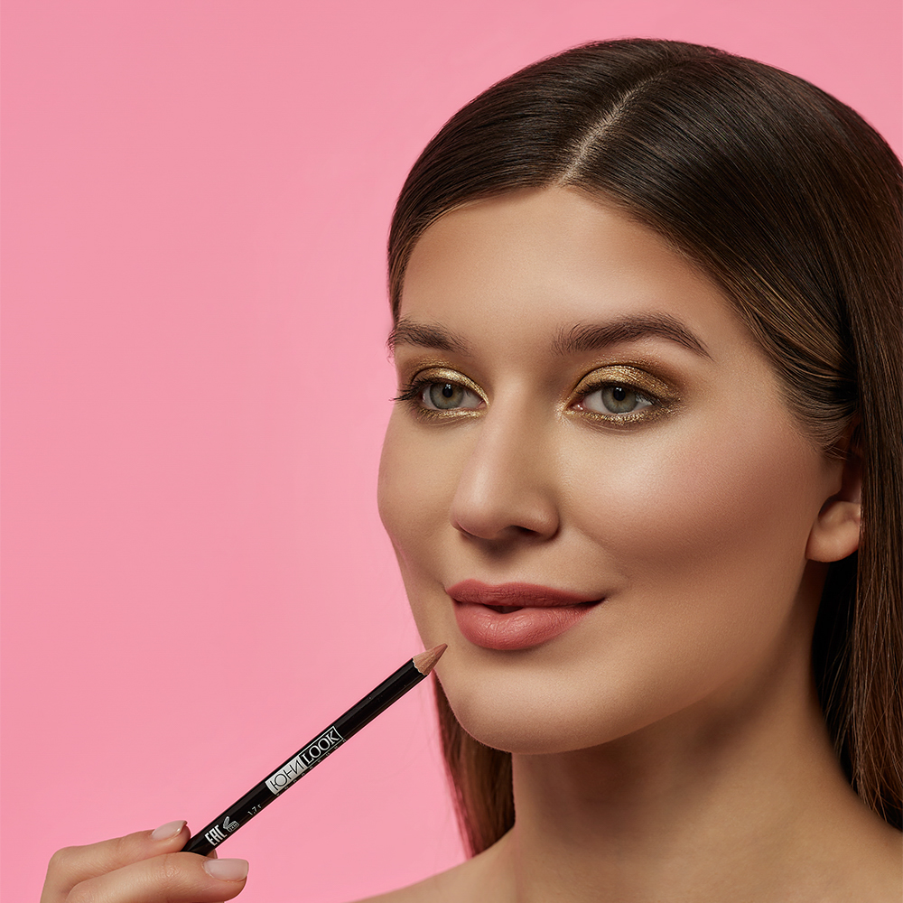 ЮНИLOOK Карандаш для губ, 1,7 г, Тон 02, арт.№ 330-055