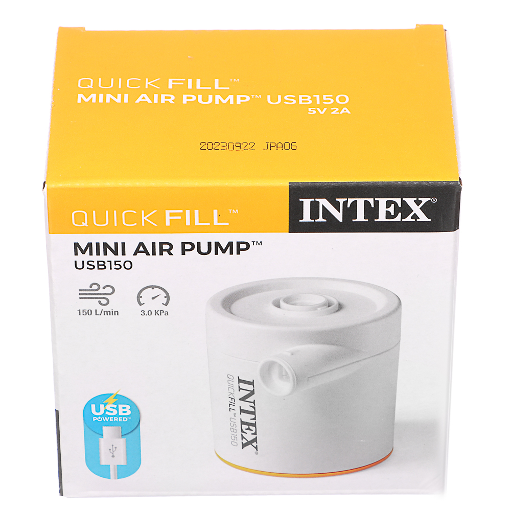 INTEX Насос воздушный USB150, 66616, арт.№ 045-006