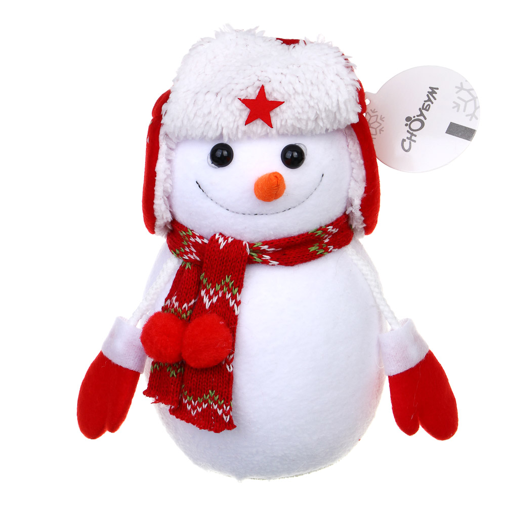 СНОУ БУМ Снеговик, 23 см, пластик, 26-504, арт.№ 140-107
