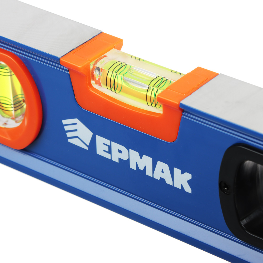 ЕРМАК Уровень 400мм с 2умя глазками, намагниченный, арт.№ 659-157