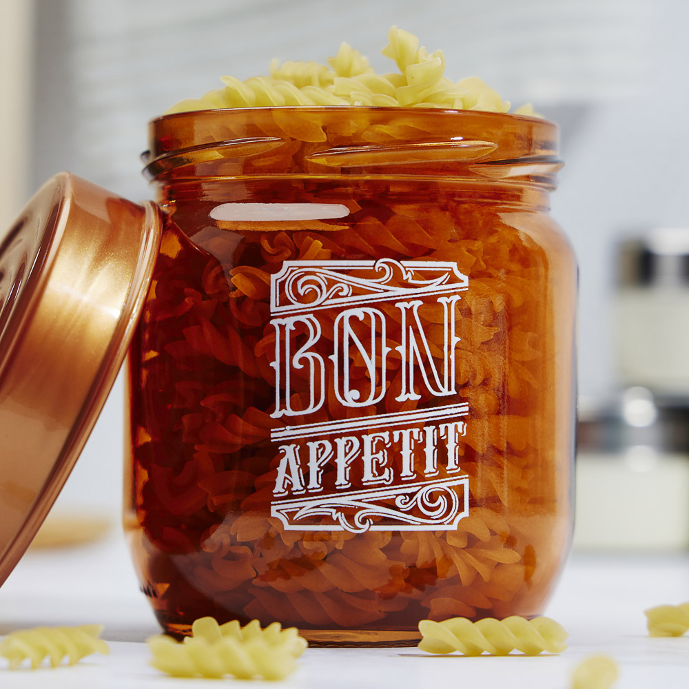 HEREVIN Охра Банка для сыпучих продуктов, стекло, 425мл, 172341-819, арт.№ 828-304