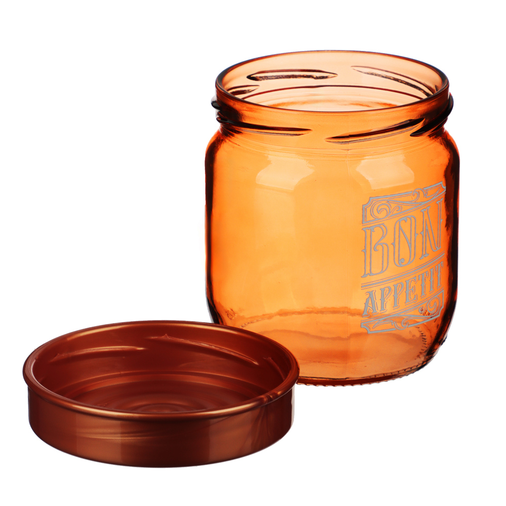 HEREVIN Охра Банка для сыпучих продуктов, стекло, 425мл, 172341-819, арт.№ 828-304