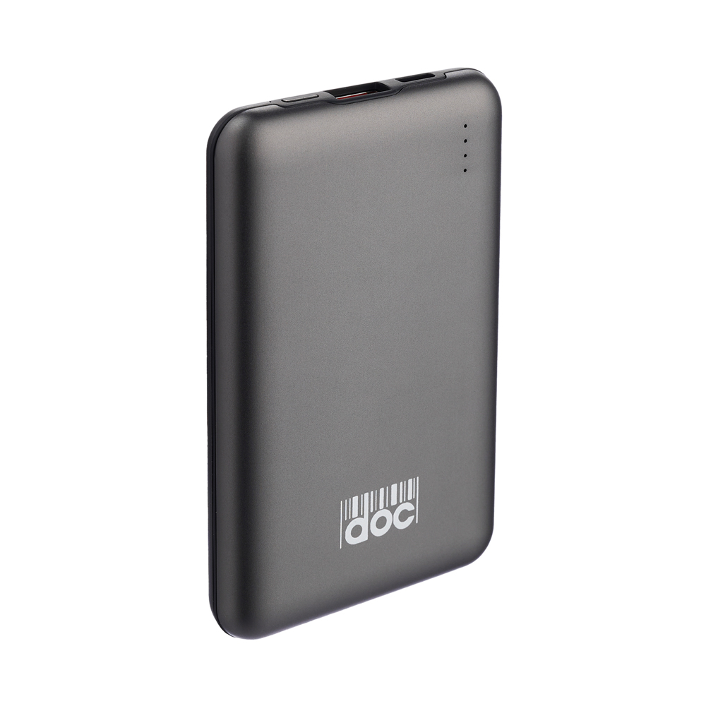 PRILUCHNIY Аккумулятор мобильный, 10000 мАч, USB/Type-c, Быстрая зарядка QC4.0+PD, 5А, корпус металл, арт.№ 916-208