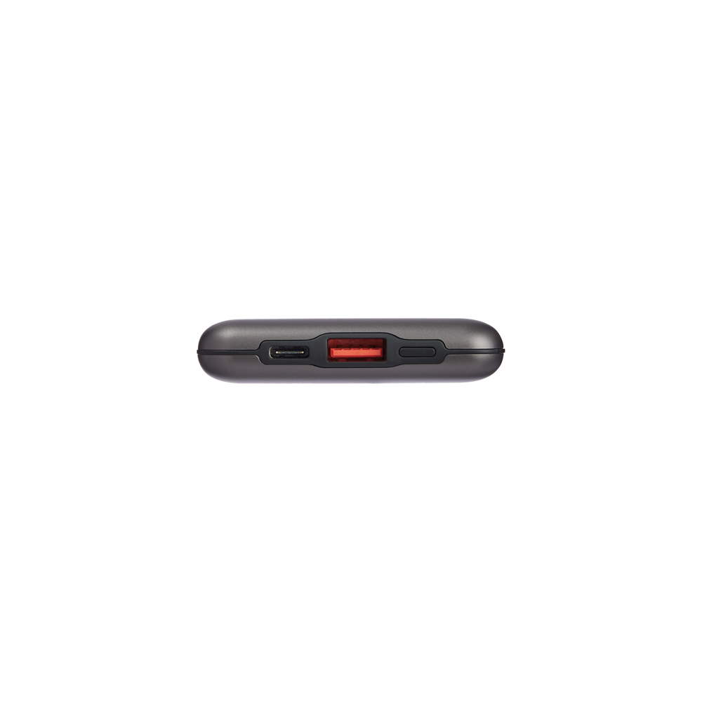 PRILUCHNIY Аккумулятор мобильный, 10000 мАч, USB/Type-c, Быстрая зарядка QC4.0+PD, 5А, корпус металл, арт.№ 916-208