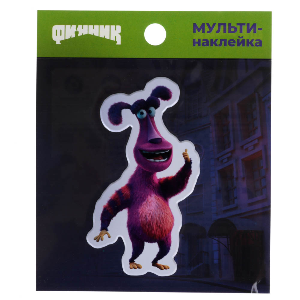 ФИННИК Мульти-наклейка, ПВХ, 10х12см, 6 дизайнов, арт.№ 356-933