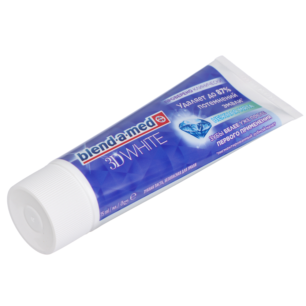 Зубная паста Blend-А-Med 3D White Нежная мята, 75мл, арт.№ 981-097