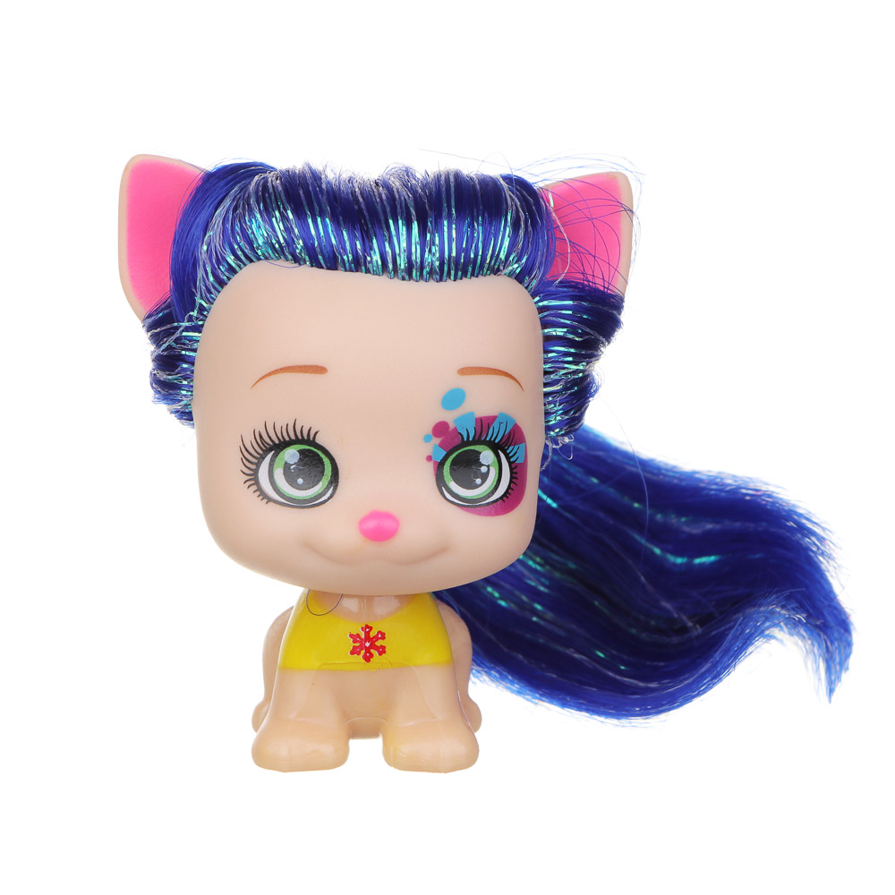 ИГРОЛЕНД Игрушка питомец "Кудряшик", PVC, 6 дизайнов, арт.№ 258-008