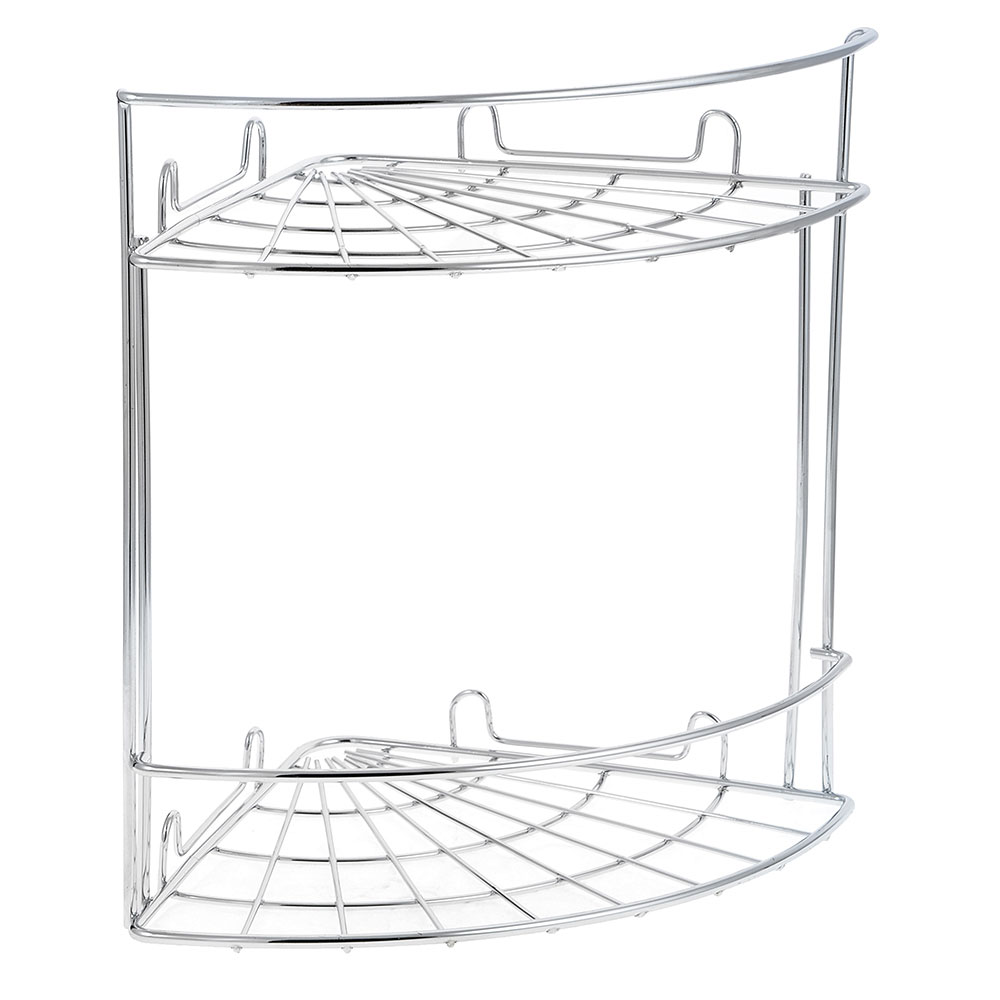 ARTEX Полка настенная угловая двухъярусная Slim арт.27 10 38, арт.№ 478-014