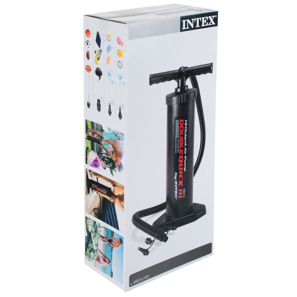 INTEX Насос воздушный ручной мощный 48см 68615, арт.№ 359-319