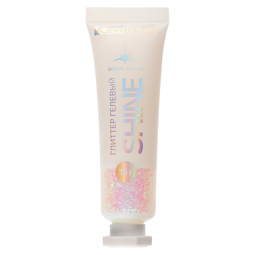 ЮНИLOOK Шайн Глиттер гелевый, 16г, 3 цвета, арт.№ 330-497