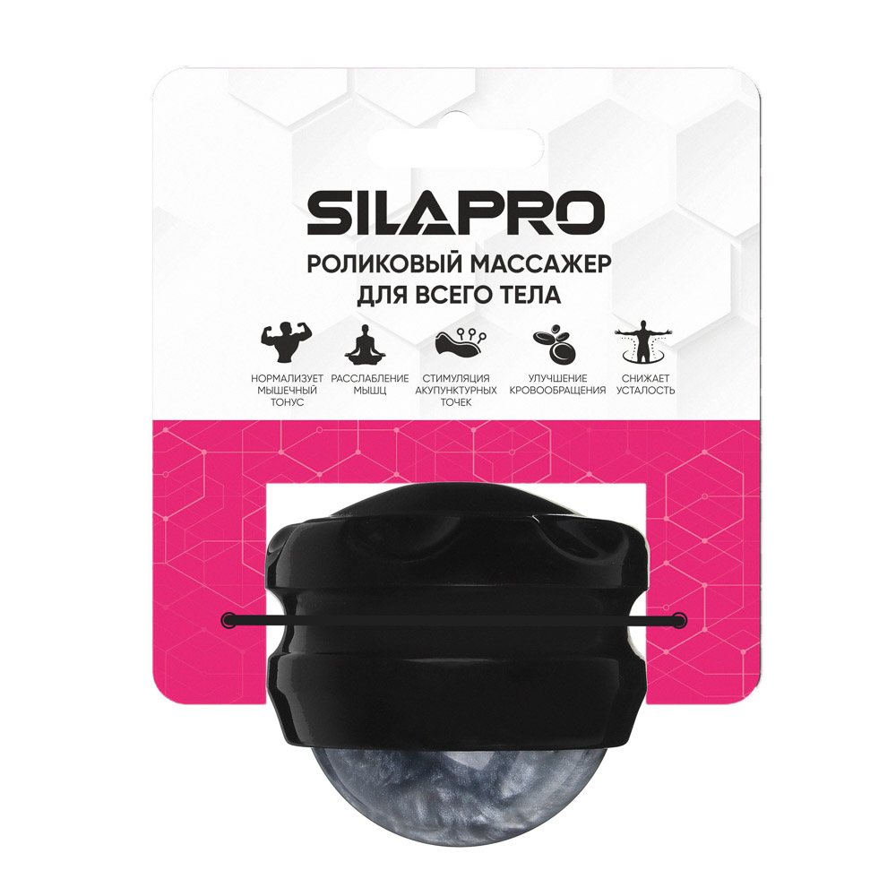 SILAPRO Массажер, 6,5х5,5см, ПП, арт.№ 192-038