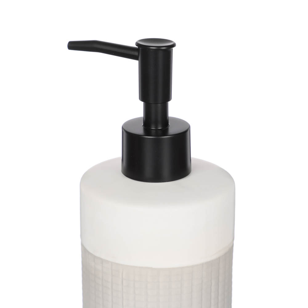 VETTA Дозатор для жидкого мыла White-and-Black, керамика, арт.№ 463-395