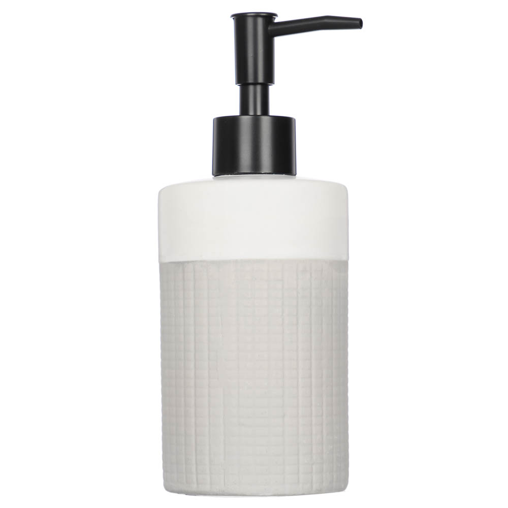 VETTA Дозатор для жидкого мыла White-and-Black, керамика, арт.№ 463-395
