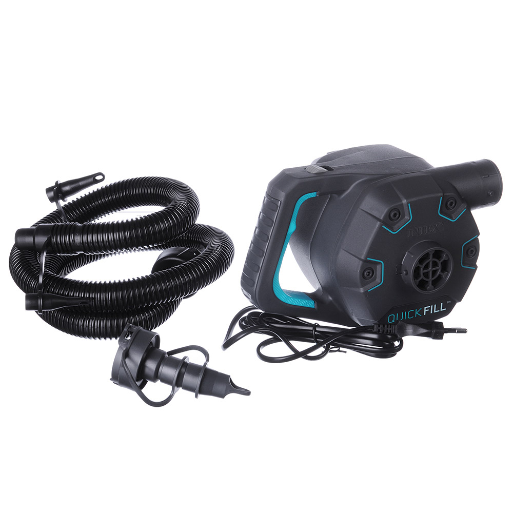 INTEX Насос электрический с шлангом, 220-240, сталь, ПП, 66644, арт.№ 045-007