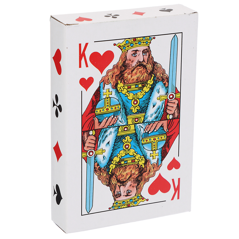 Карты игральные 54 шт/колода, 9x6 см, арт.№ 538-242
