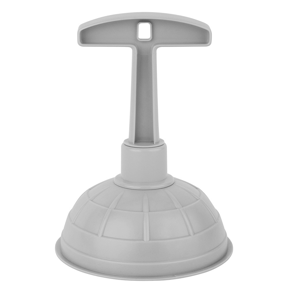 Вантуз Disco, d125мм, цвет серебряный, арт.№ 463-446