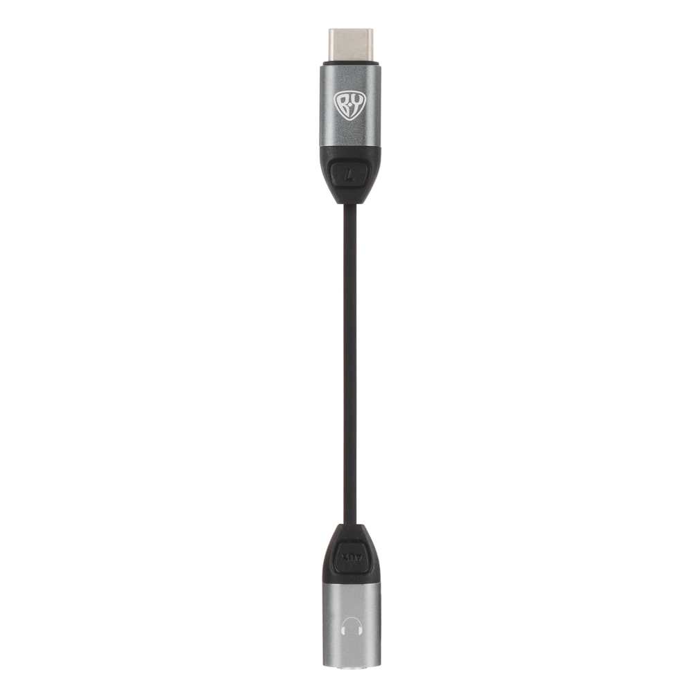 Аудио-переходник Type-C - mini Jack 3,5мм BY, арт.№ 470-094