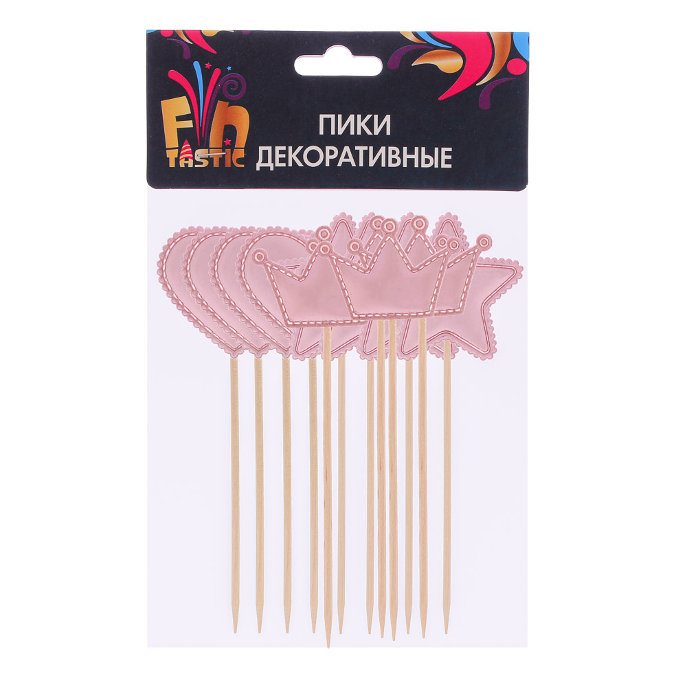 FNtastic Пики декоративные, 12шт, 3 вида, арт.№ 530-239