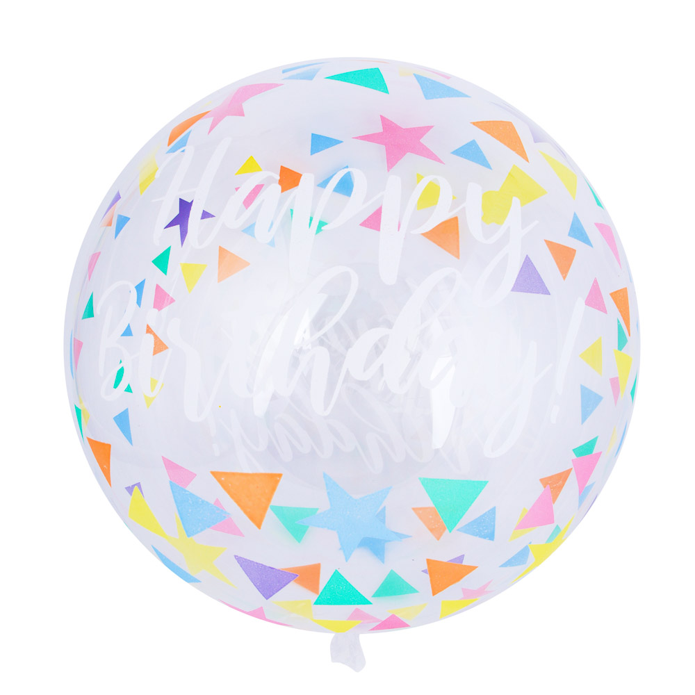 FNtastic Шар воздушный, 18" с цветными узорами, 3 дизайна, арт.№ 518-208
