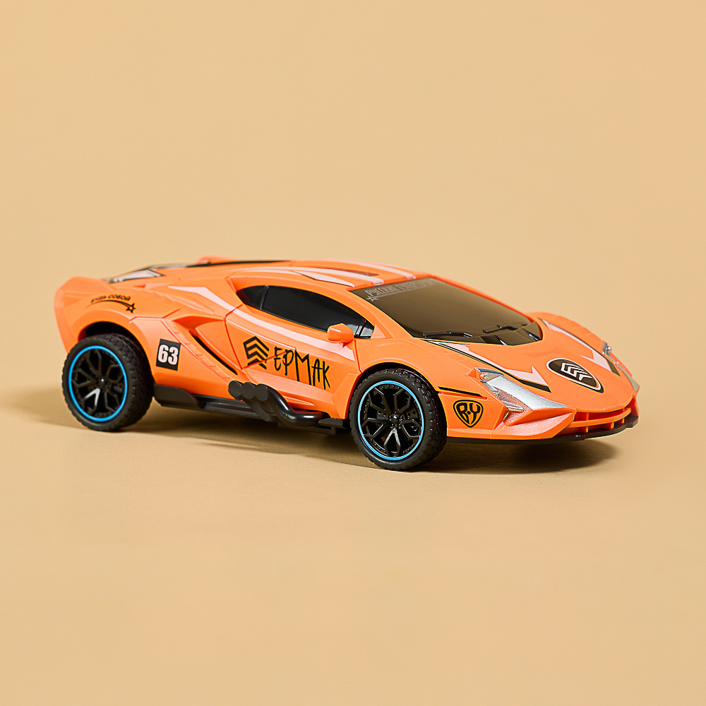 BY Русские Супергерои Автомобиль героев, ABS, инерция, разворот, занос, 18x6,5x10 см, 3 дизайна, арт.№ 292-022