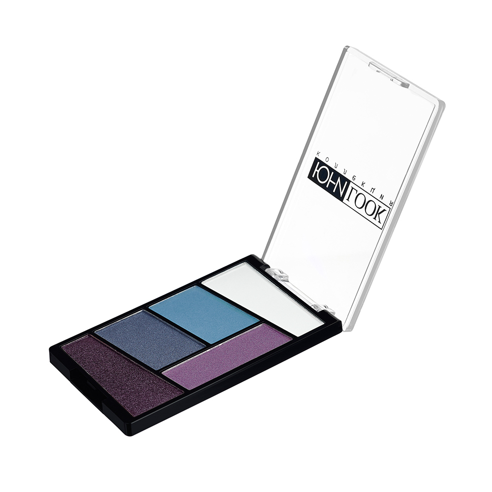 ЮНИLOOK Тени для век, 5-ти цветные 12г, Тон 03, арт.№ 330-097