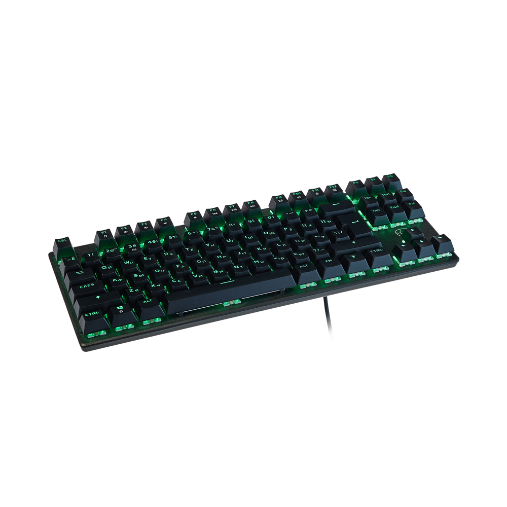 Игровая клавиатура проводная Buckler BY TKL механическая, 87 кл., Outemu "Brown", RGB, 2м, арт.№ 405-073