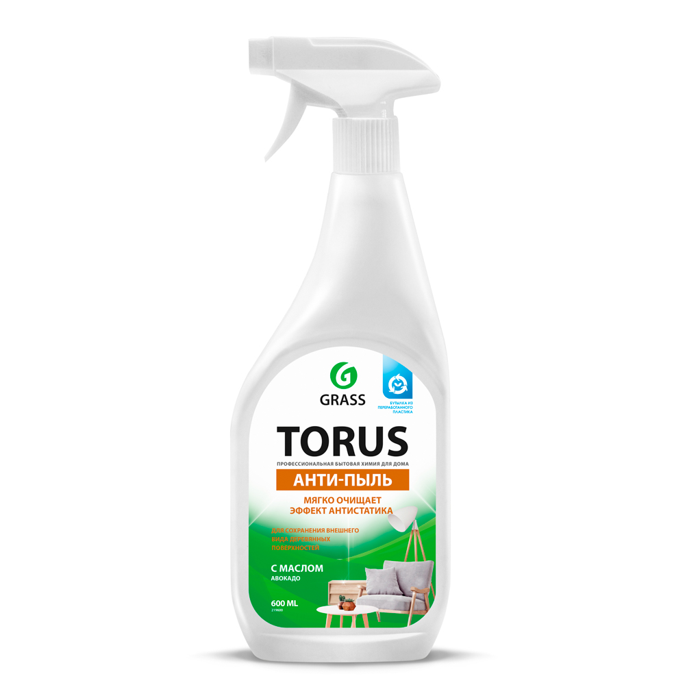 Средство чистящее GRASS Torus для мебели, спрей, п/б,600 мл, арт.№ 995-009