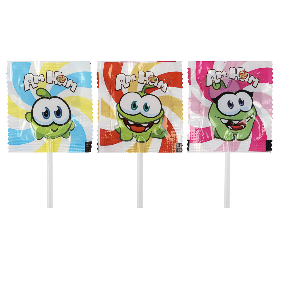 SWEET POPS Карамель круглая на палочке в ассортименте, 10 г., арт.№ 347-020