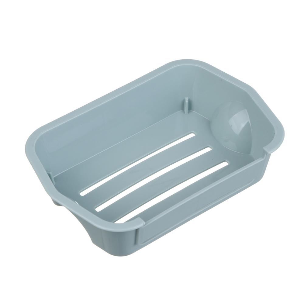 VETTA Classic Мыльница настенная, пластик, 15,5x10x3,5 см, оливковый, арт.№ 478-311