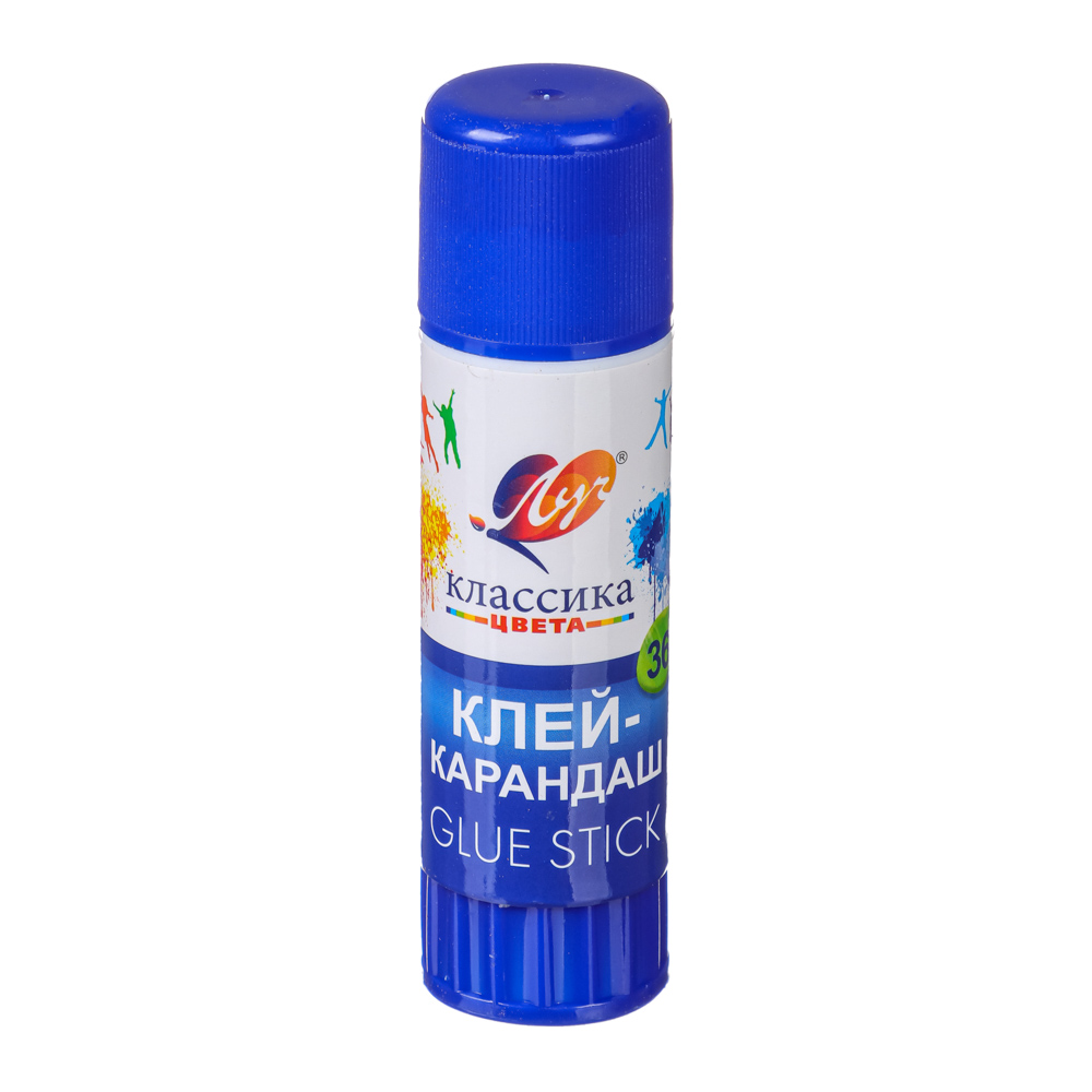ЛУЧ Клей-карандаш "Классика", 36 грамм, на основе PVP, арт.№ 586-040