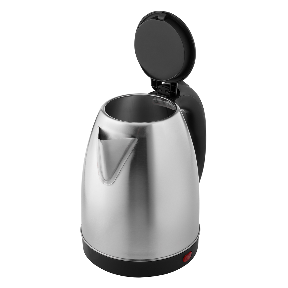 Чайник электрический 1,8л, 1500Вт, скрытый нагр.элемент, нерж.сталь, 220В, арт.№ 475-154