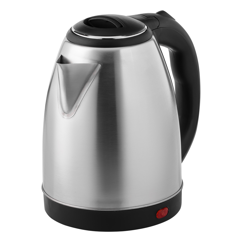 Чайник электрический 1,8л, 1500Вт, скрытый нагр.элемент, нерж.сталь, 220В, арт.№ 475-154