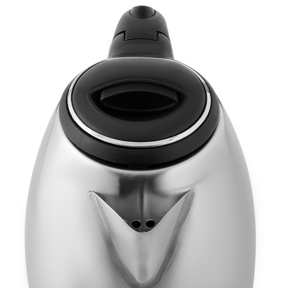 Чайник электрический 1,8л, 1500Вт, скрытый нагр.элемент, нерж.сталь, 220В, арт.№ 475-154