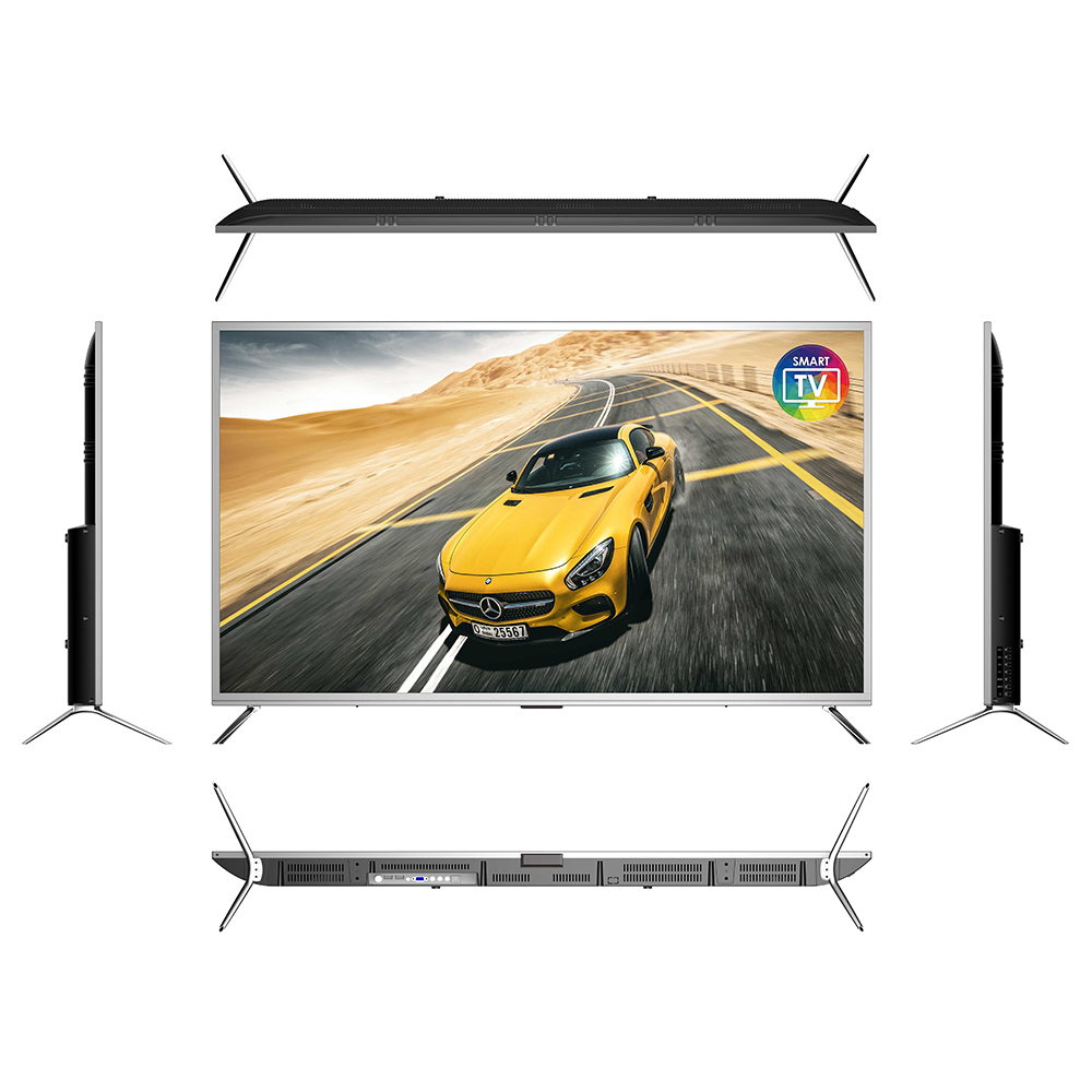 LEBEN ЖК-телевизор, диагональ 50" (127см), UHD Smart, алюминий модель LE-LED50US282TS2, арт.№ 282-099