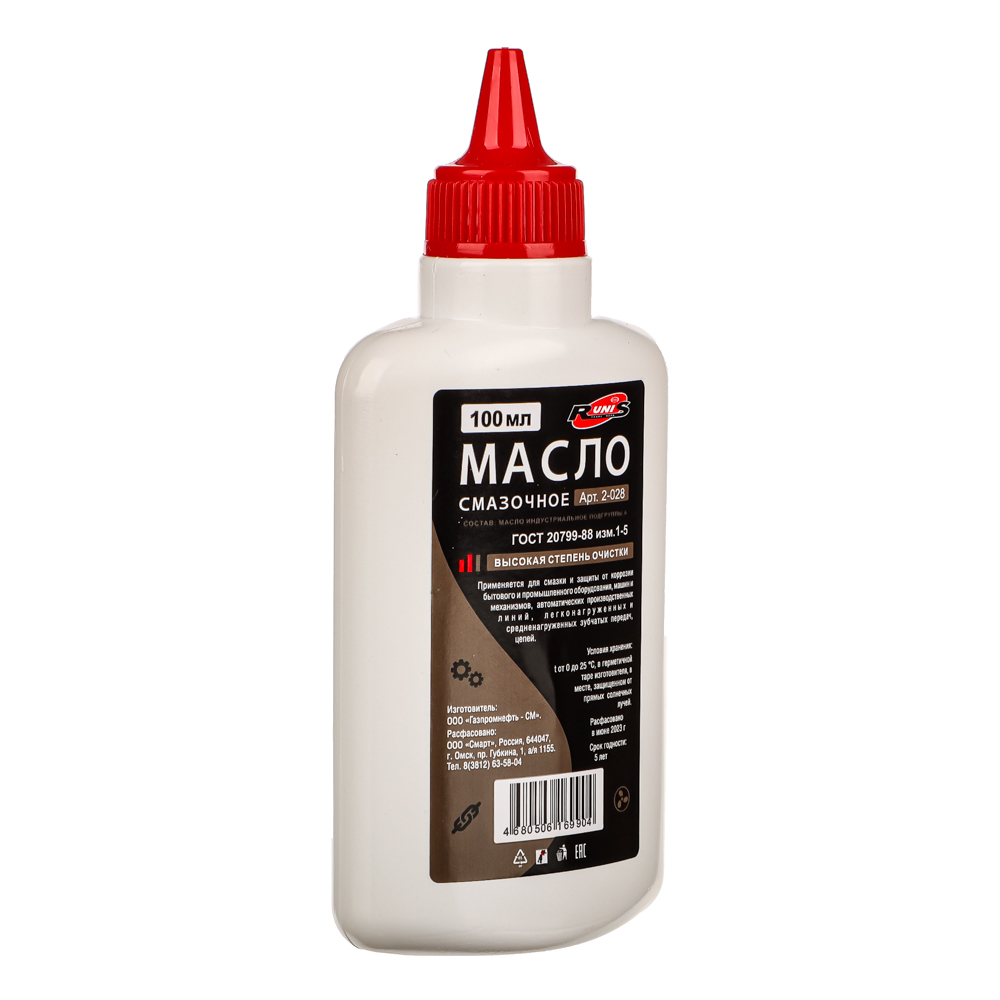 Масло бытовое (смазочное) RUNIS, 100 мл/55/, арт.№ 422-042