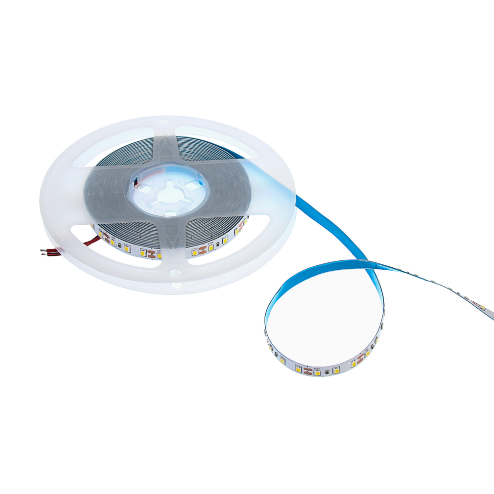 Лента светодиодная BY 12В, 5м, SMD 2835 (60 LED) IP22 6500K, арт.№ 932-026