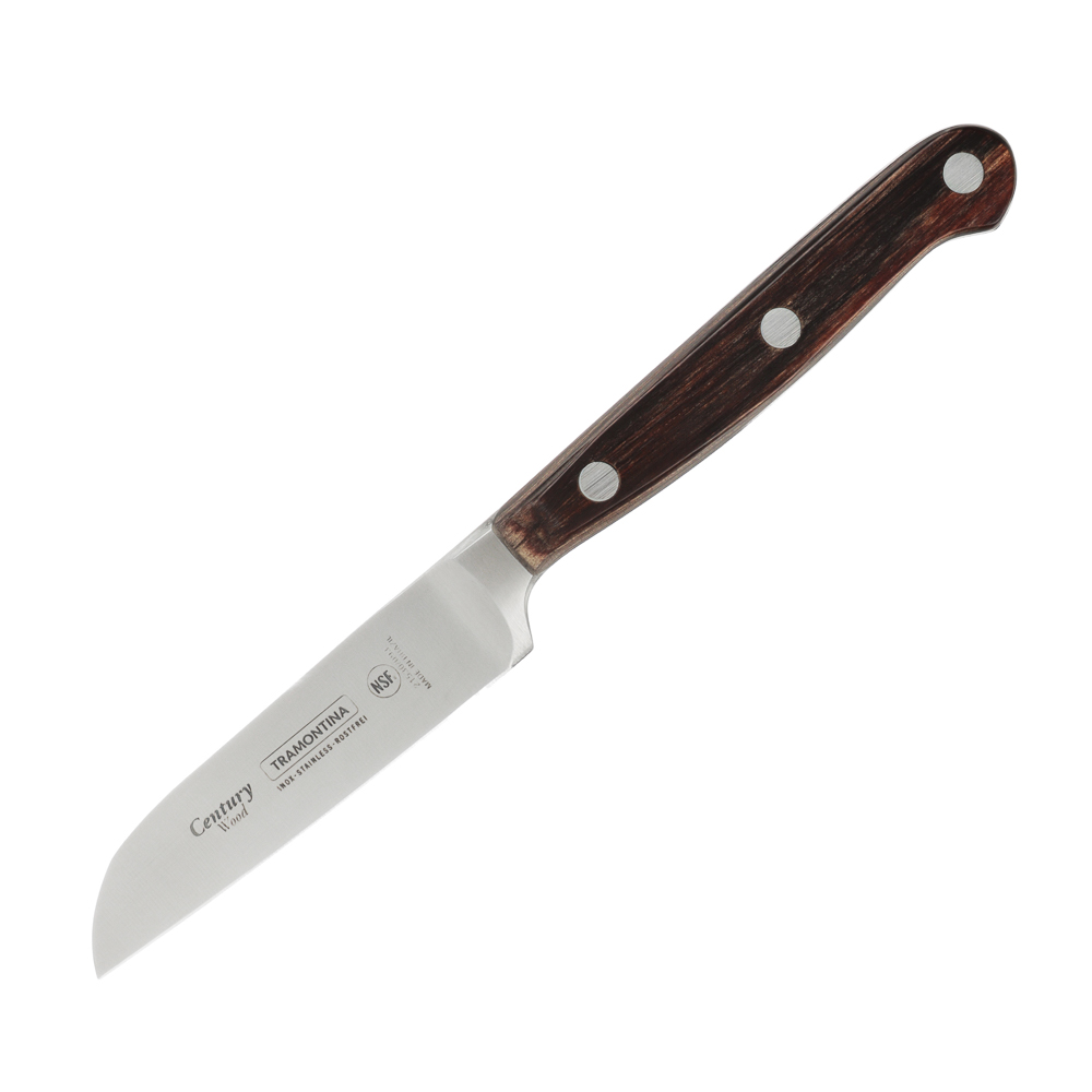 Tramontina Century Wood Нож для овощей и фруктов 7,4см, 21530/193, арт.№ 871-013