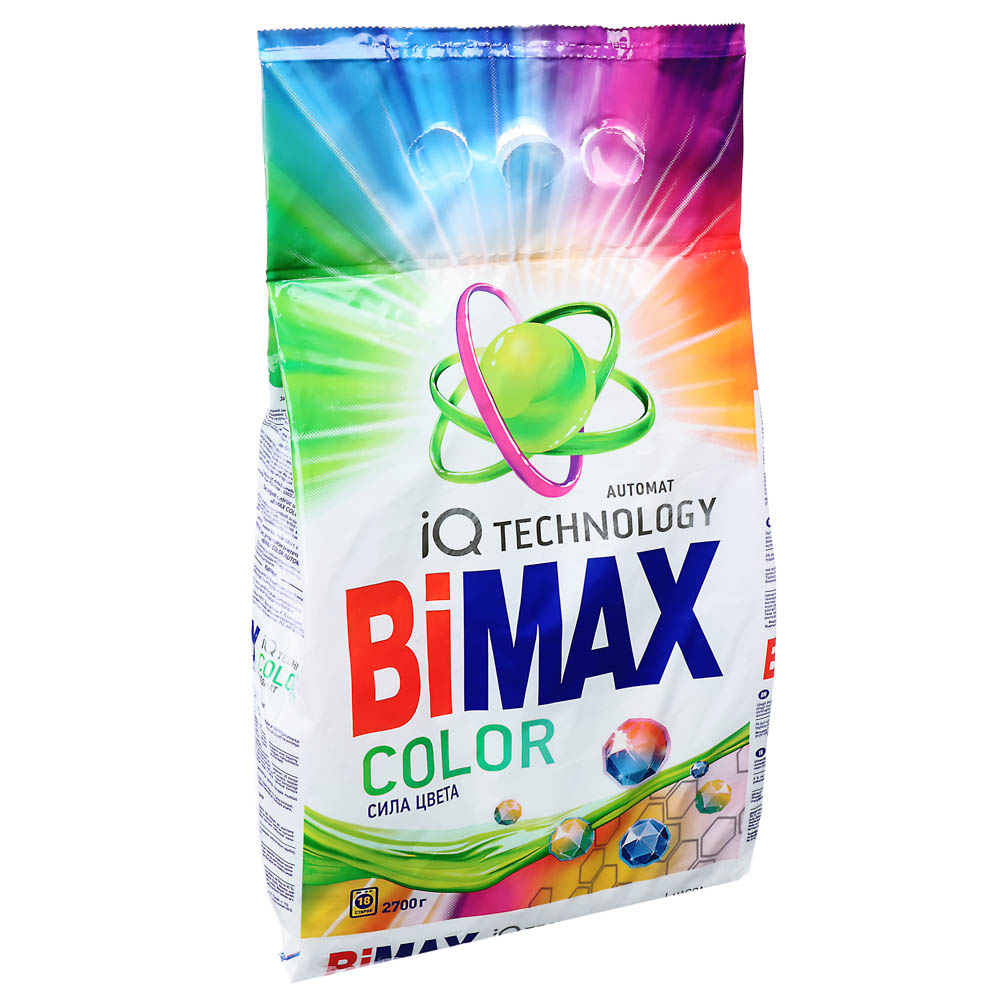 Стиральный порошок BIMAX Color Automat, п/э, 2,7 кг, арт.№ 958-009