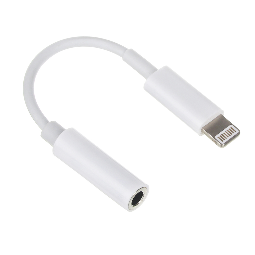 Аудио-переходник iP - mini-Jack 3,5мм FORZA, пластик, блистер, арт.№ 470-081