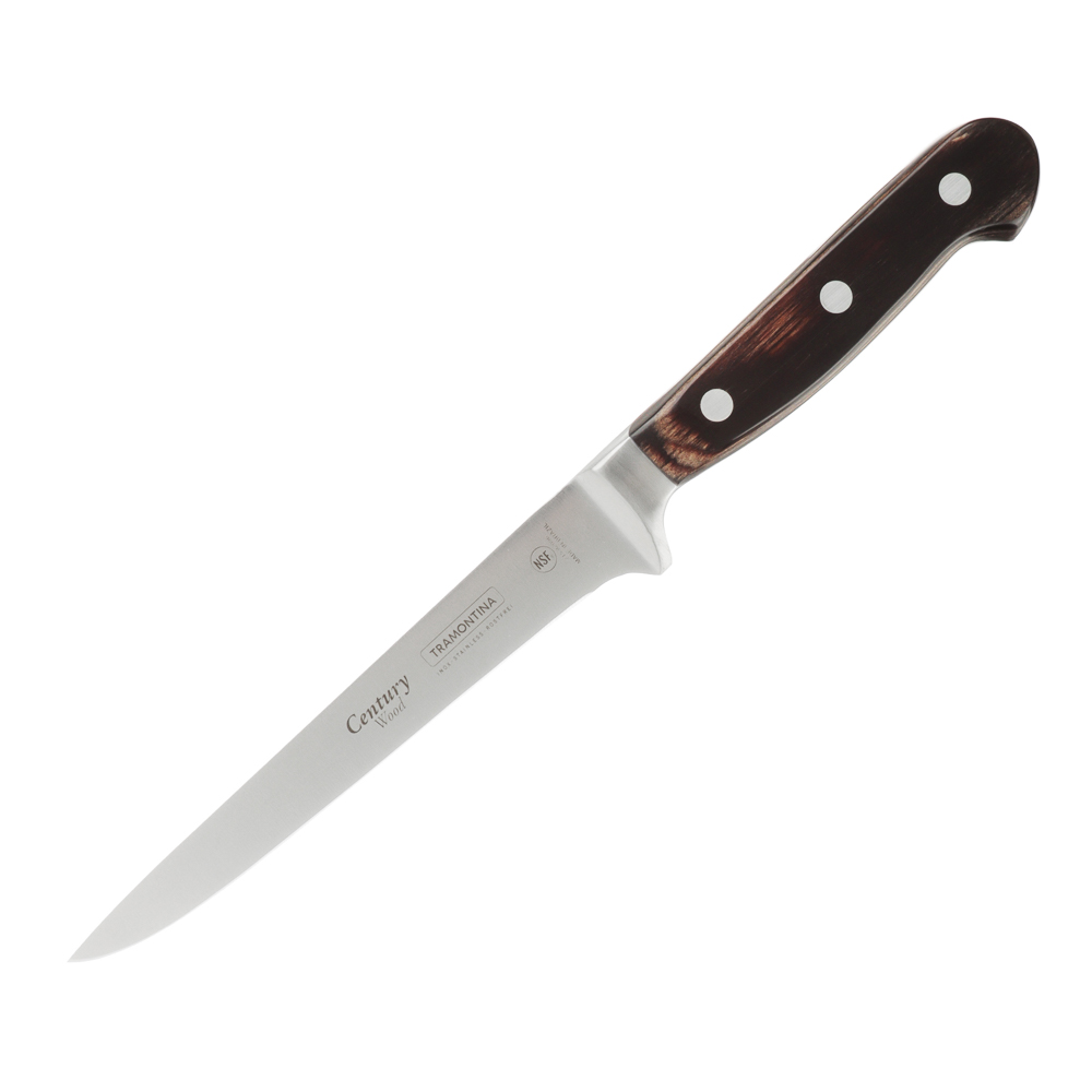 Tramontina Century Wood Нож для мяса обвалочный 15.1см, 21536/196, арт.№ 871-014