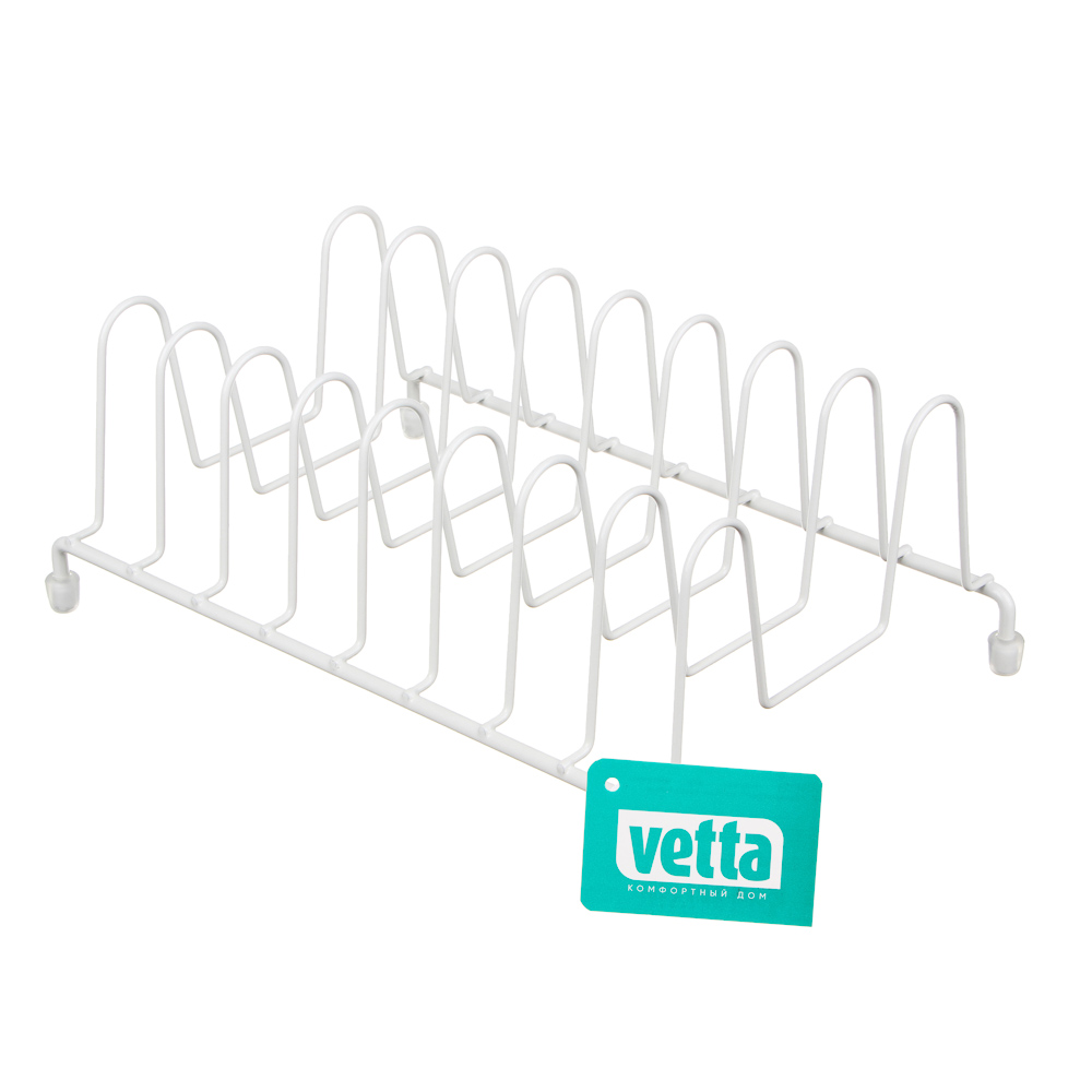 Подставка под тарелки тм VETTA, 24х15х9,5см, сталь, арт.№ 485-088