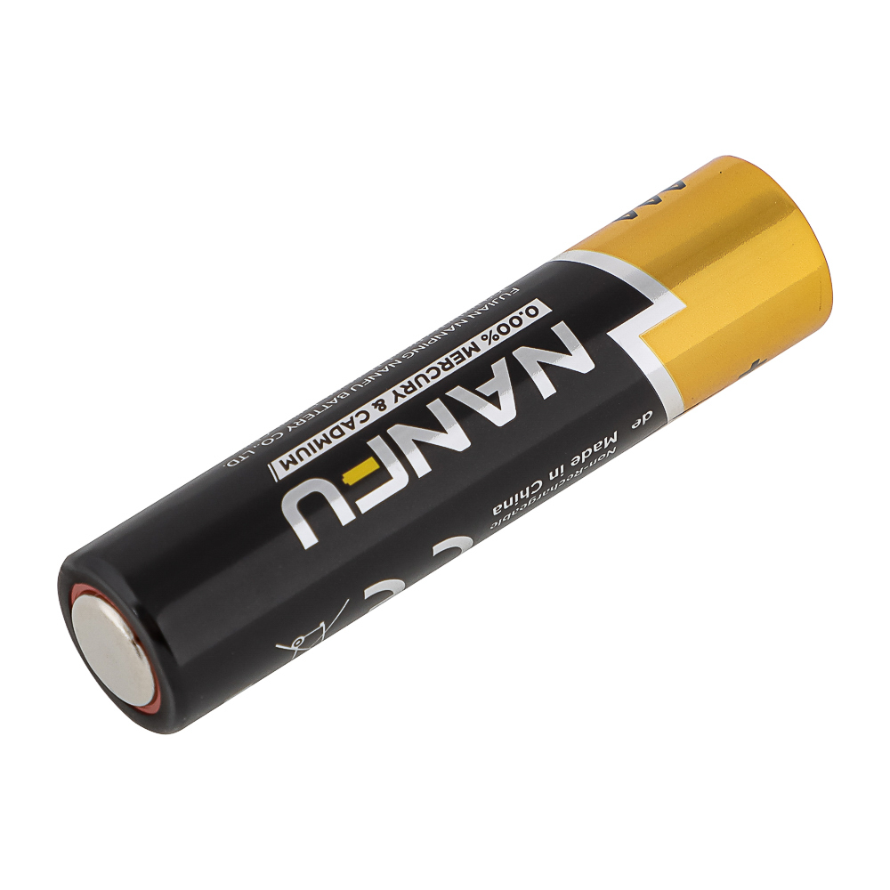 Батарейки AAA Nanfu (LR03) 2шт в блистере, щелочные 1.5В, высокой ёмкости, арт.№ 917-135