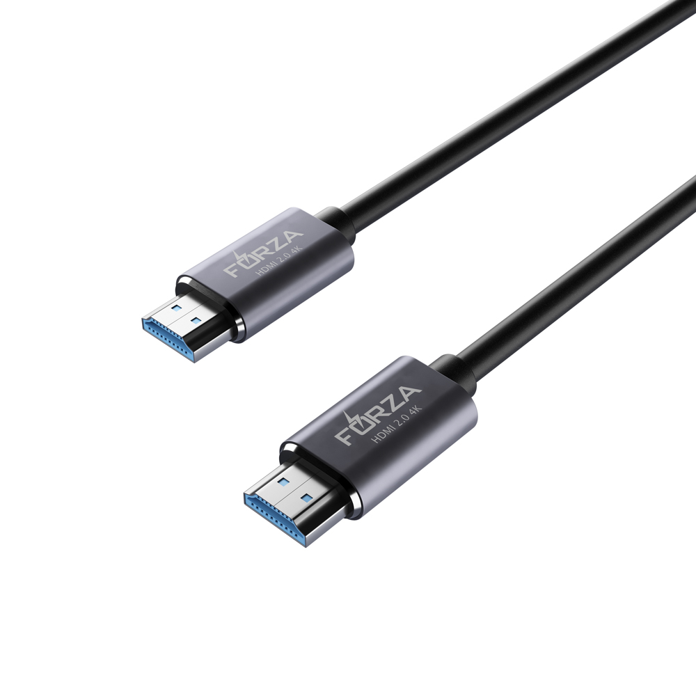 Кабель HDMI FORZA, 4K, 1,8м, позолоч.контакты, оплётка ПВХ, арт.№ 470-065